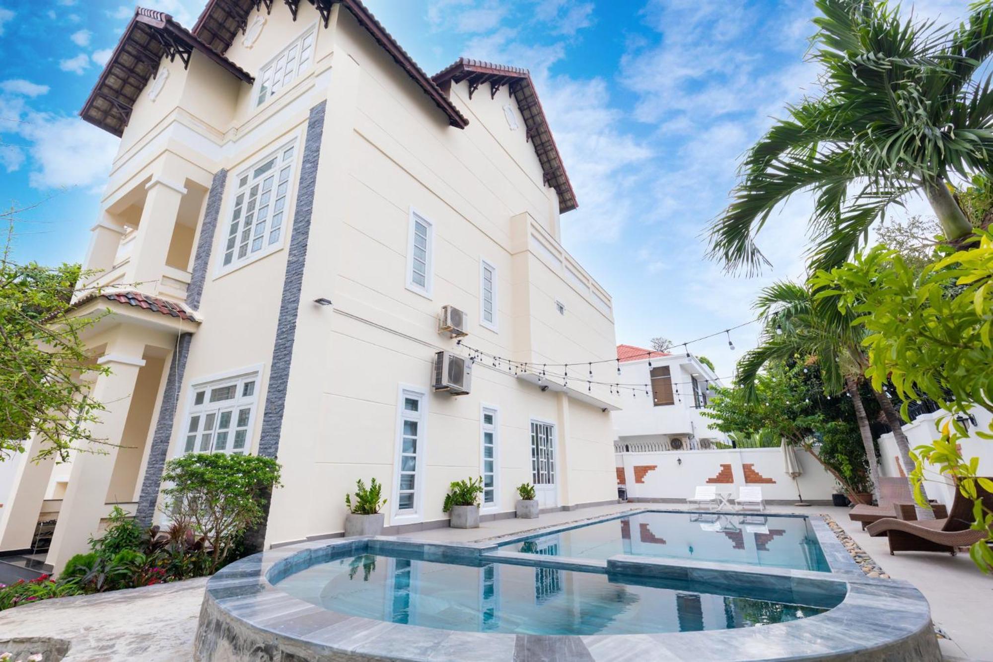 Luxury Villa Bai Sau Near Beach Vung Tau Exterior photo